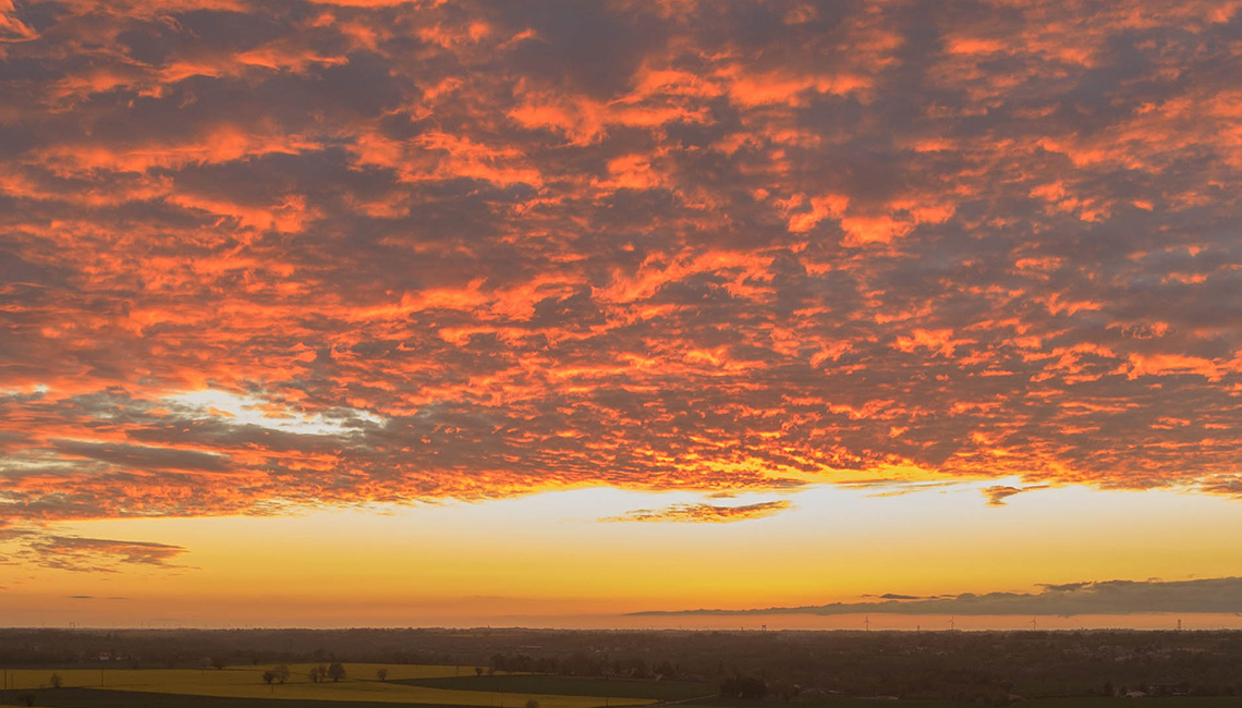 Sunset à Exireuil